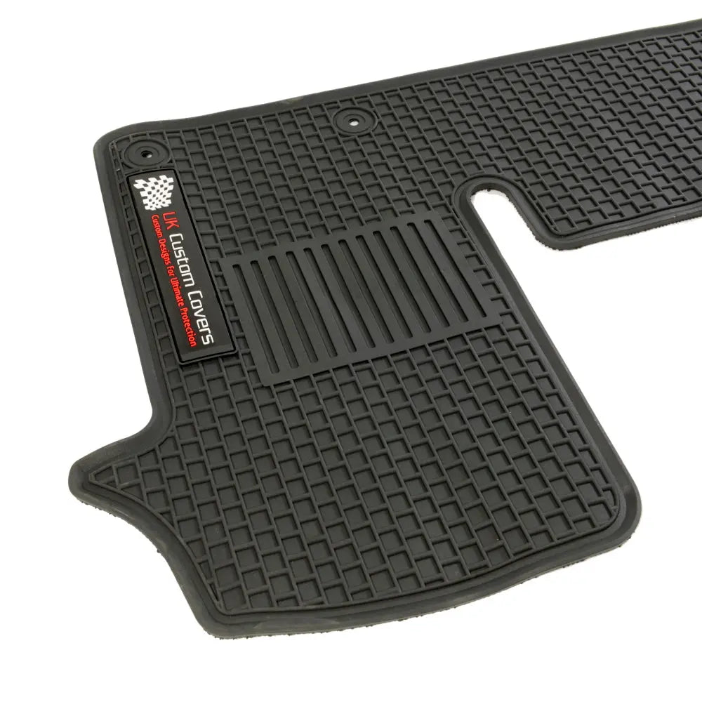 Renault Master Front Cab Rubber Floor Mats (2010 Onwards) - UK Custom Covers