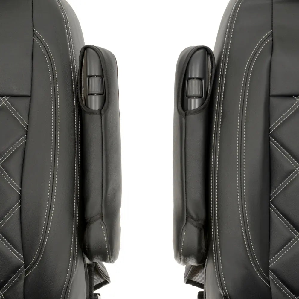 VW T5 / T5.1 Shuttle Tailored Leatherette Seat Covers (2003-2015) - UK Custom Covers
