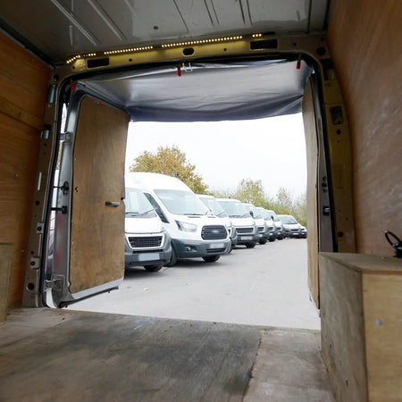 Ford Transit Van Barn Door Cover (2000-2013) - UK Custom Covers
