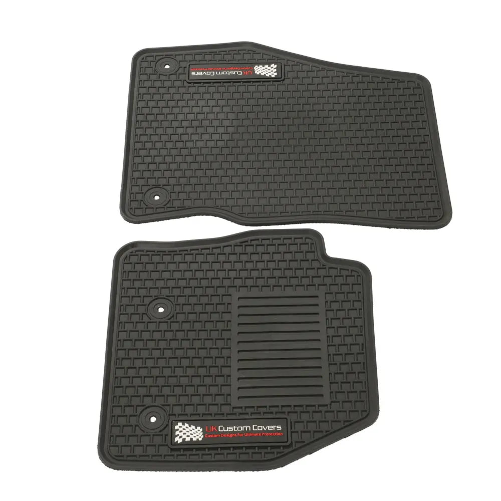 Ford Transit Connect Rubber Floor Mats (2014 Onwards) - UK Custom Covers