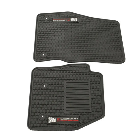 Ford Transit Connect Rubber Floor Mats (2014 Onwards) - UK Custom Covers