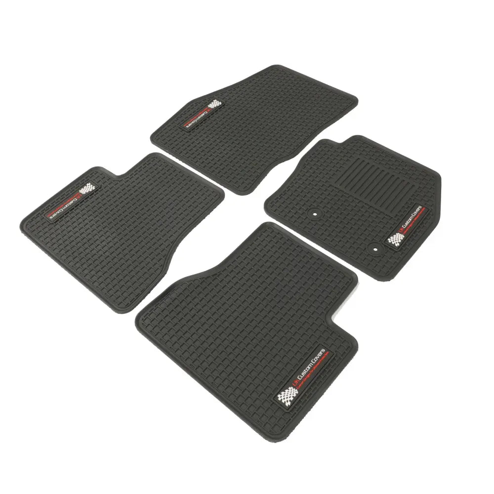Ford Transit Connect Rubber Floor Mats (2014 Onwards) - UK Custom Covers