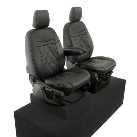 Ford Transit Custom Tailored Leatherette Seat Covers (2013-2023) - UK Custom Covers