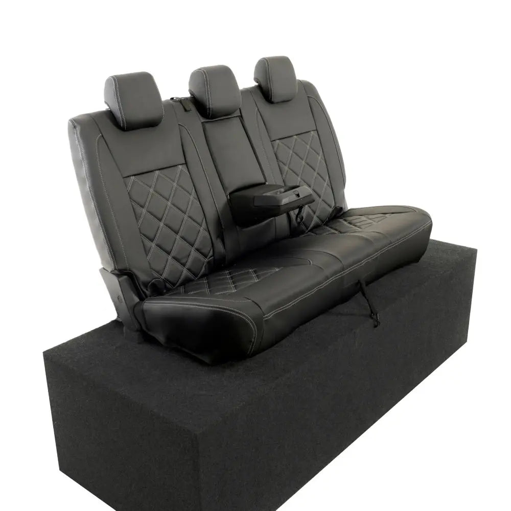 Ford Ranger Tailored Leatherette Seat Covers - Black - UK Custom Covers