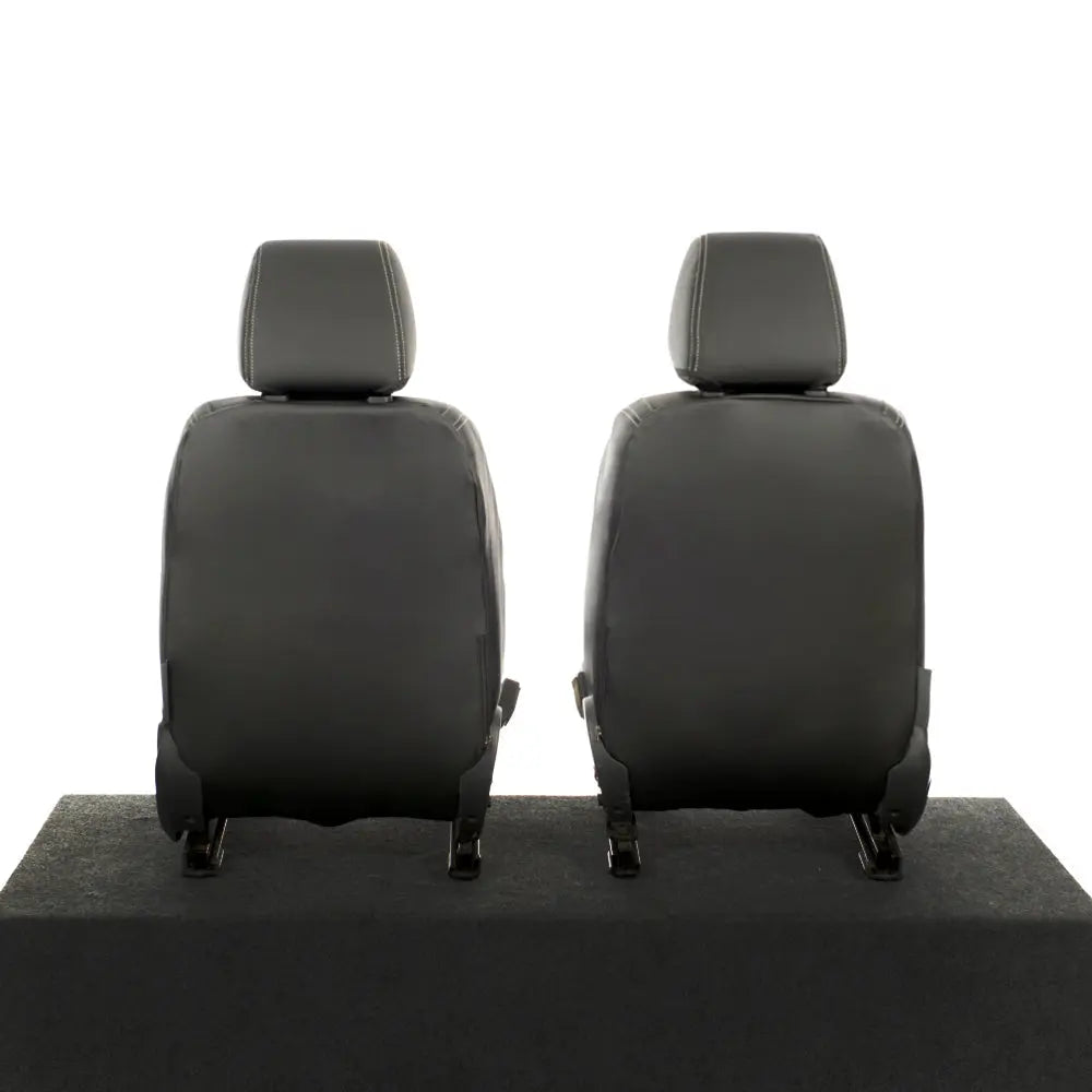 Ford Ranger Tailored Leatherette Seat Covers - Black - UK Custom Covers