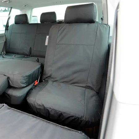 VW T6 / T6.1 Shuttle Tailored PU Seat Covers (2015 Onwards) - UK Custom Covers