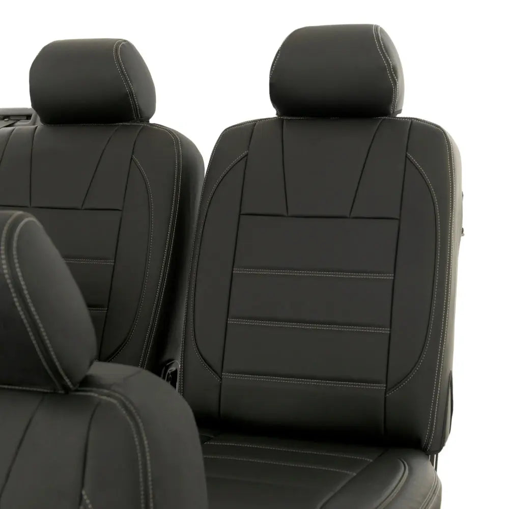 VW T5 / T5.1 Transporter Tailored Leatherette Seat Covers (2003-2015) - UK Custom Covers