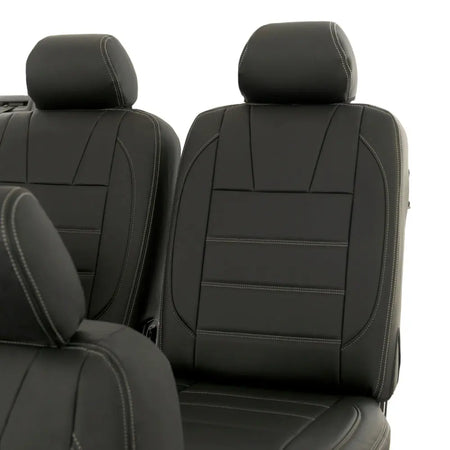 VW T5 / T5.1 Transporter Tailored Leatherette Seat Covers (2003-2015) - UK Custom Covers