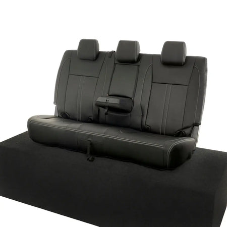 Ford Ranger Tailored Leatherette Seat Covers - Black - UK Custom Covers