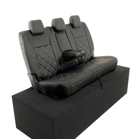 Ford Ranger Tailored Leatherette Seat Covers - Black - UK Custom Covers