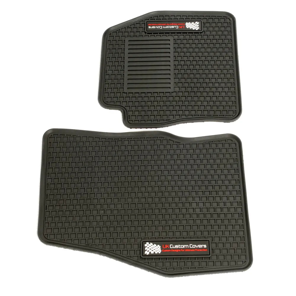 Ford Transit Connect Rubber Floor Mats (2014 Onwards) - UK Custom Covers