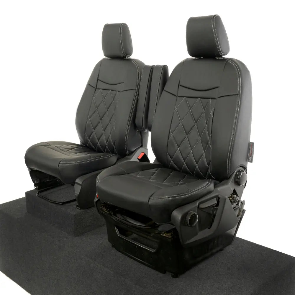 Ford Transit Custom Tailored Leatherette Seat Covers (2013-2023) - UK Custom Covers