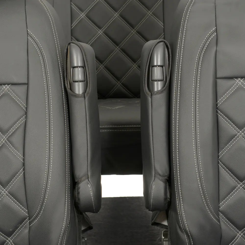 VW T5 / T5.1 Transporter Tailored Leatherette Seat Covers (2003-2015) - UK Custom Covers