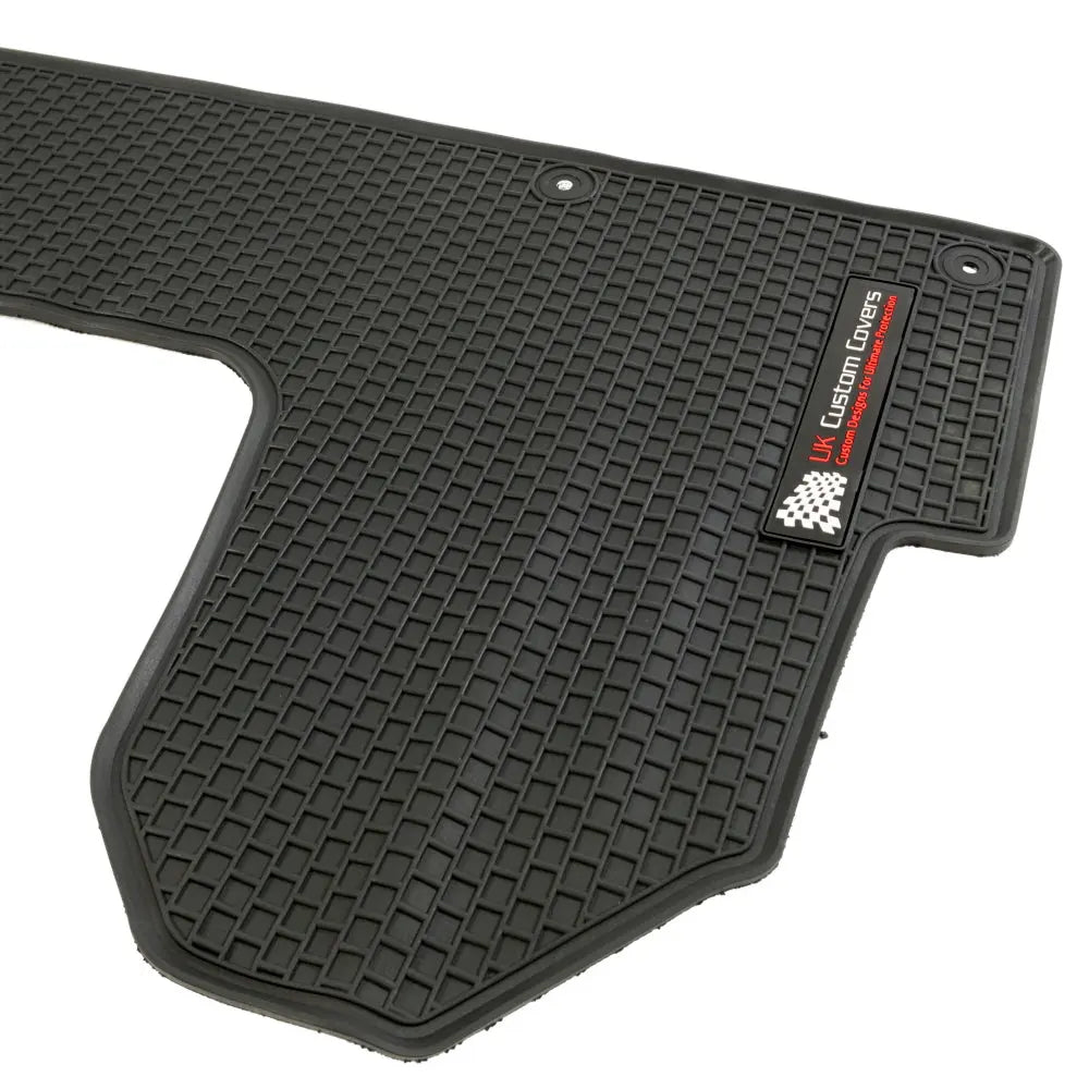 Renault Master Front Cab Rubber Floor Mats (2010 Onwards) - UK Custom Covers