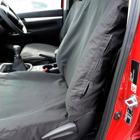 Toyota Hilux Tailored PU Seat Covers - UK Custom Covers