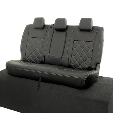 Ford Ranger Tailored Leatherette Seat Covers - Black - UK Custom Covers
