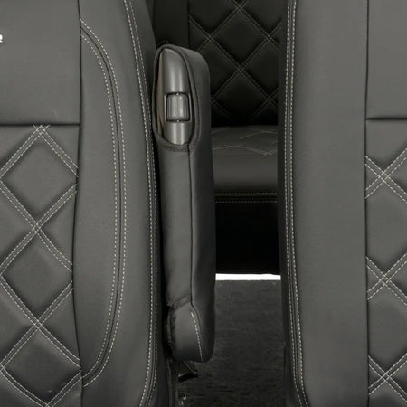 VW T5 / T5.1 Transporter Tailored Leatherette Seat Covers (2003-2015) - UK Custom Covers
