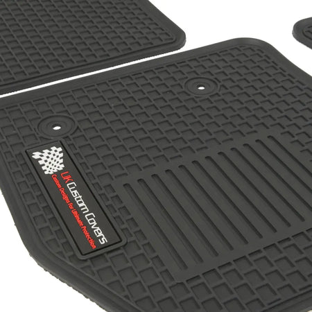 Ford Transit Connect Rubber Floor Mats (2014 Onwards) - UK Custom Covers