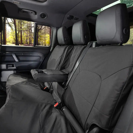 Fits Land Rover Defender 90 / 110 / 130 Tailored PU Seat Covers - UK Custom Covers