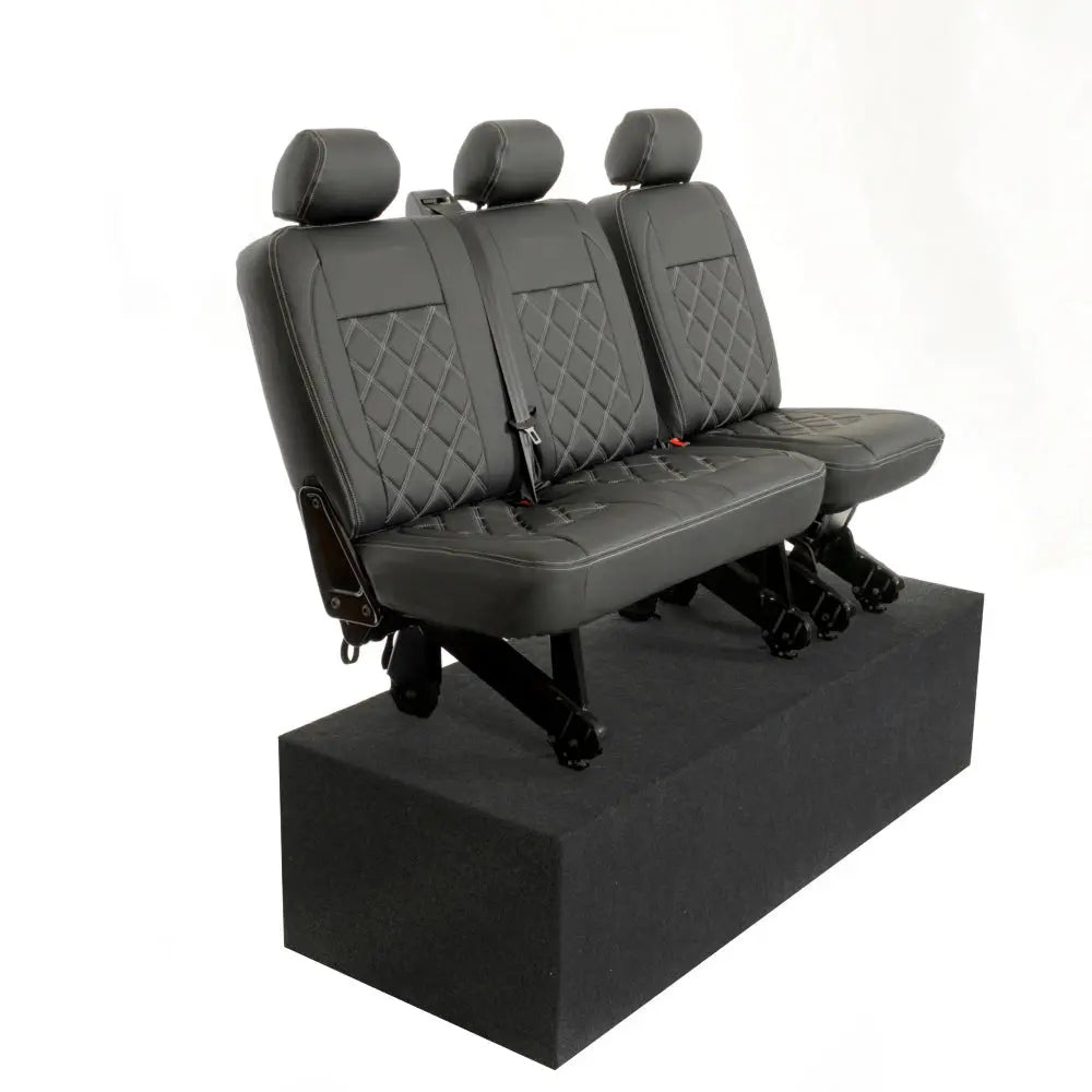 VW T5 / T5.1 Transporter Tailored Leatherette Seat Covers (2003-2015) - UK Custom Covers