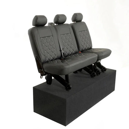 VW T5 / T5.1 Transporter Tailored Leatherette Seat Covers (2003-2015) - UK Custom Covers