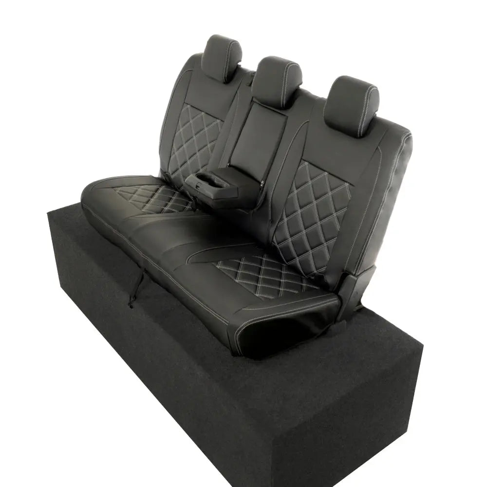 Ford Ranger Tailored Leatherette Seat Covers - Black - UK Custom Covers