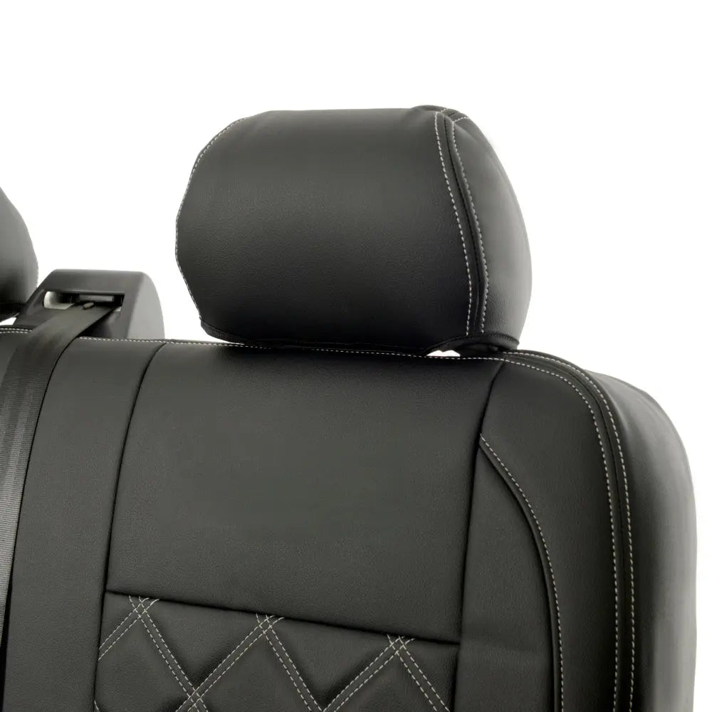 VW T5 / T5.1 Transporter Tailored Leatherette Seat Covers (2003-2015) - UK Custom Covers