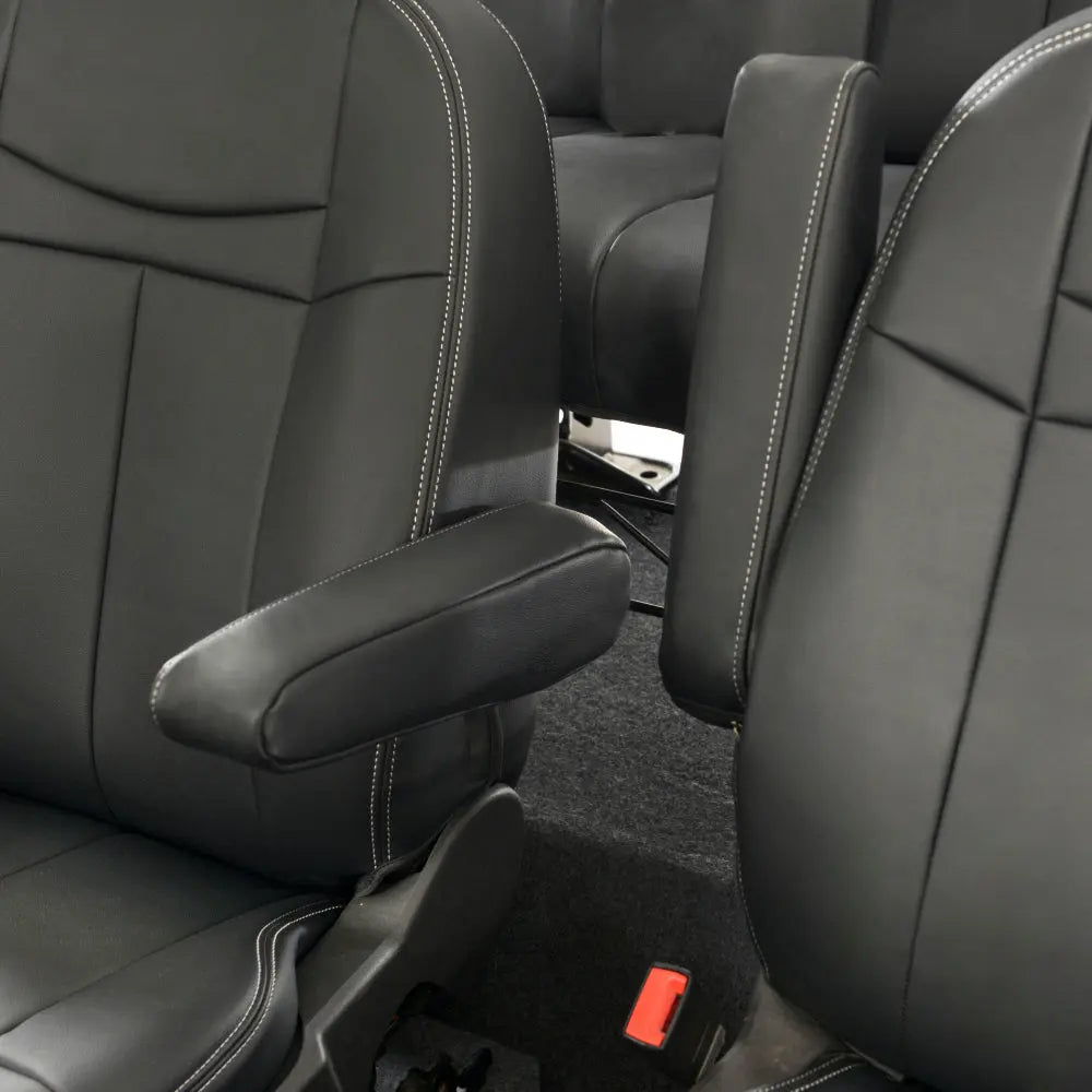 Ford Transit Custom Tailored Leatherette Seat Covers (2013-2023) - UK Custom Covers