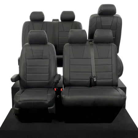 VW T5 / T5.1 Transporter Tailored Leatherette Seat Covers (2003-2015) - UK Custom Covers