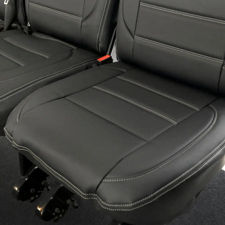 VW T5 / T5.1 Transporter Tailored Leatherette Seat Covers (2003-2015) - UK Custom Covers