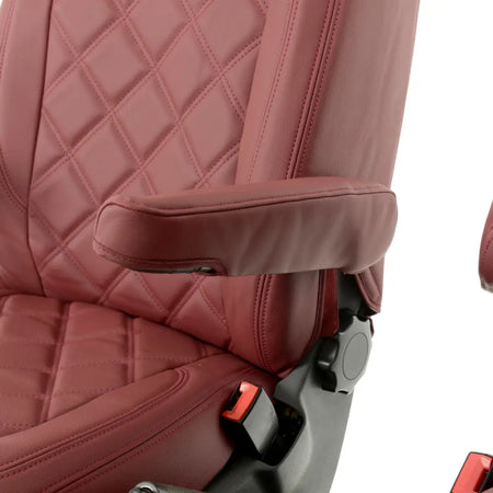 VW T5 / T5.1 Transporter Tailored Leatherette Seat Covers (2003-2015) - UK Custom Covers