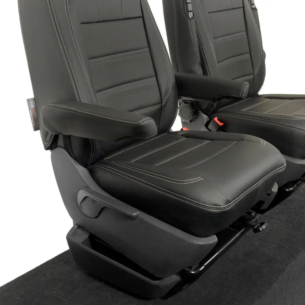 VW T5 / T5.1 Shuttle Tailored Leatherette Seat Covers (2003-2015) - UK Custom Covers