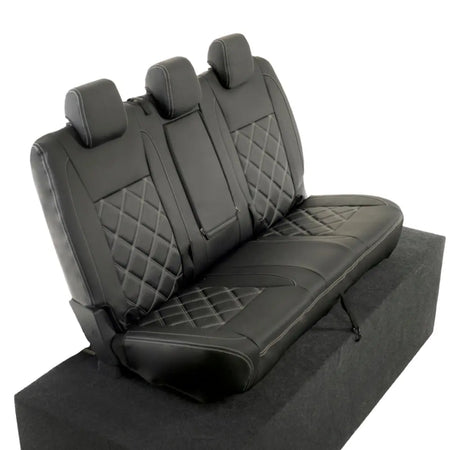 Ford Ranger Tailored Leatherette Seat Covers - Black - UK Custom Covers