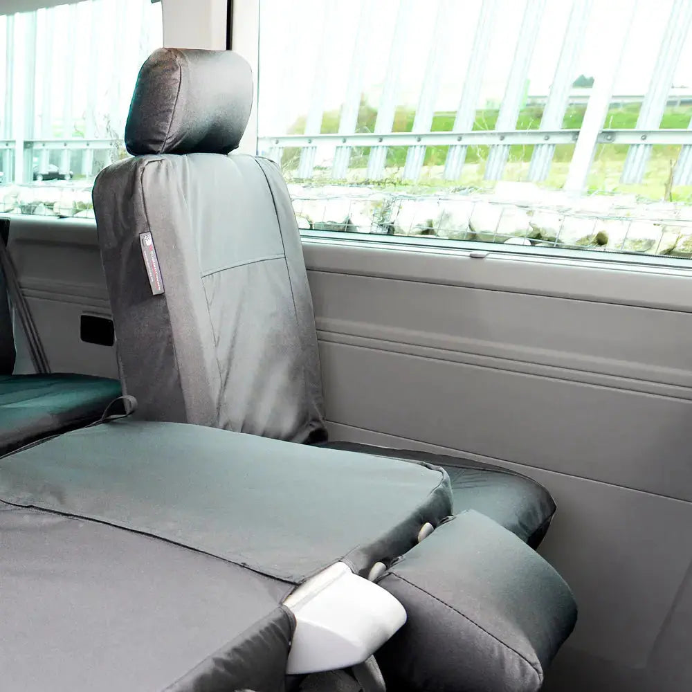 VW T6 / T6.1 Shuttle Tailored PU Seat Covers (2015 Onwards) - UK Custom Covers