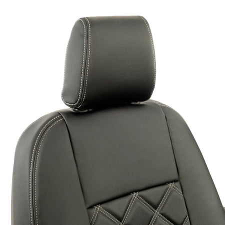 Ford Transit Custom Tailored Leatherette Seat Covers (2013-2023) - UK Custom Covers