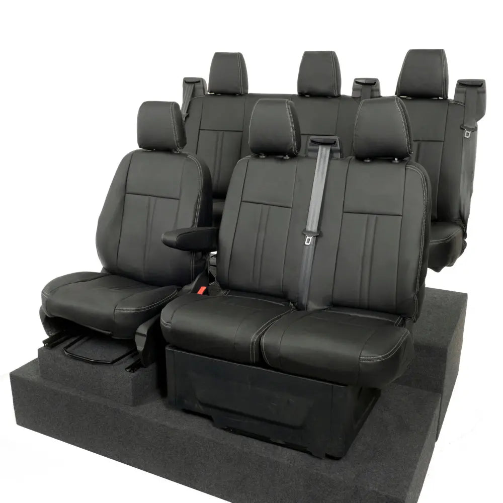 Ford Transit Custom Tailored Leatherette Seat Covers (2013-2023) - UK Custom Covers
