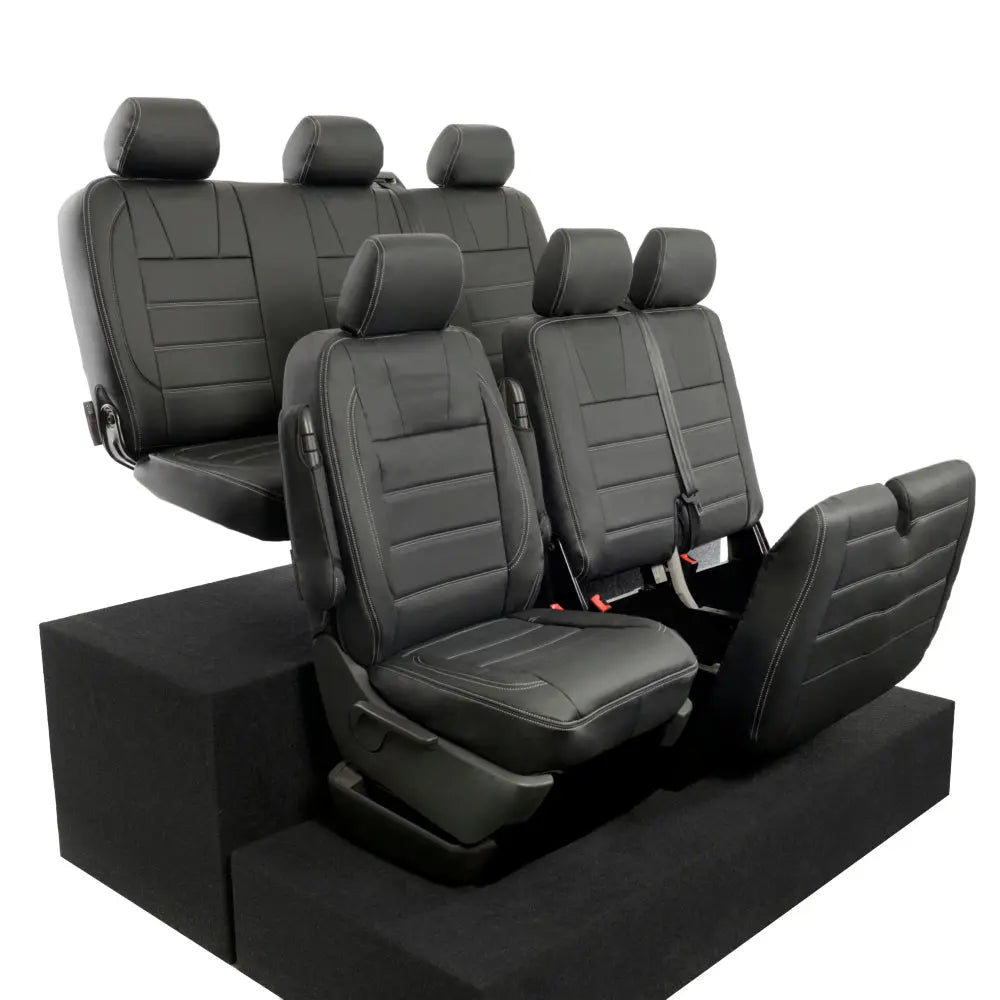 VW T5 / T5.1 Transporter Tailored Leatherette Seat Covers (2003-2015) - UK Custom Covers