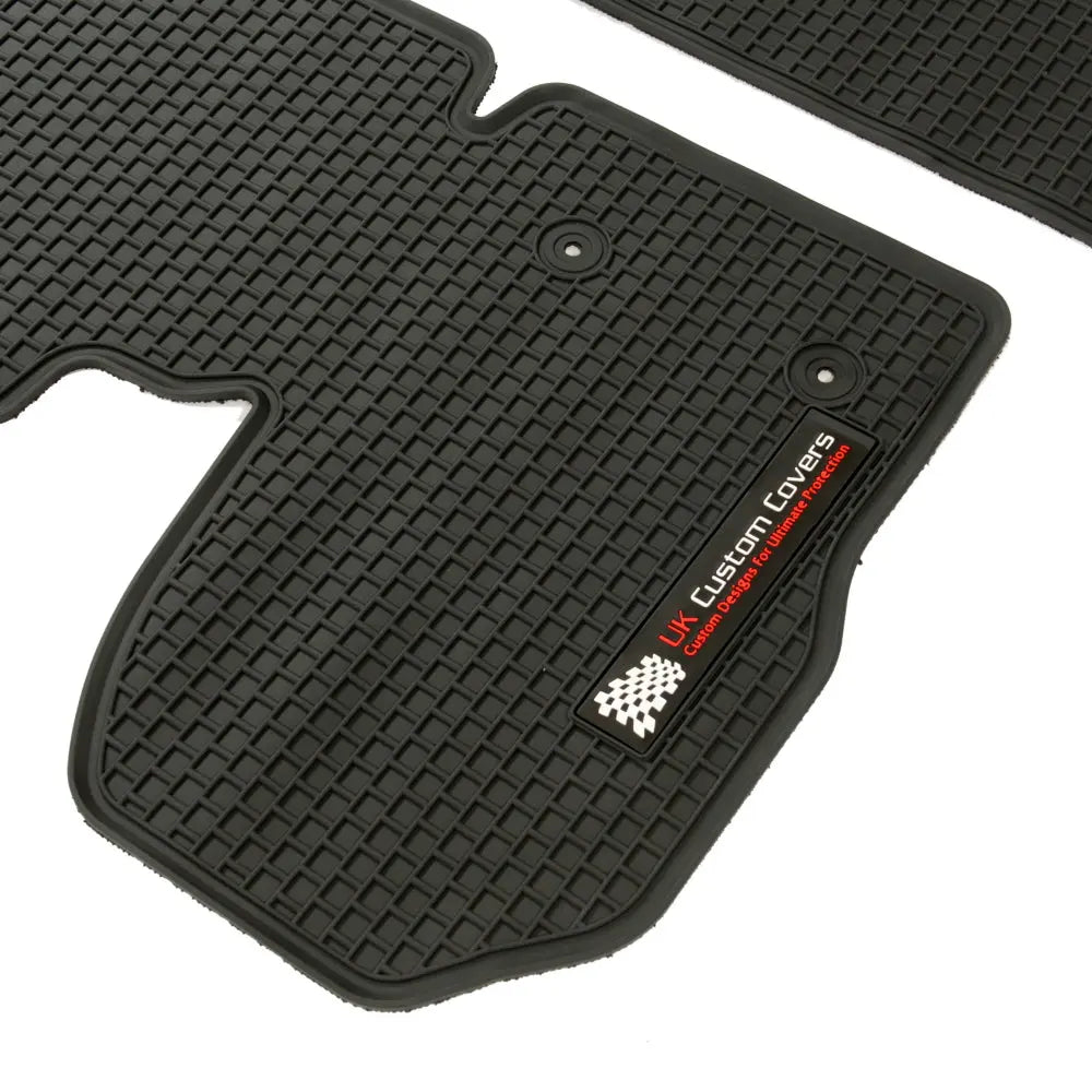 Ford Transit Custom Rubber Floor Mats (2013-2023) - UK Custom Covers