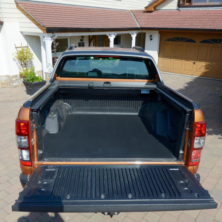 Ford Ranger Wildtrak Rear Rubber Floor Mat (2019-2023) - UK Custom Covers