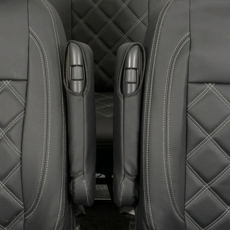 VW T5 / T5.1 Transporter Tailored Leatherette Seat Covers (2003-2015) - UK Custom Covers