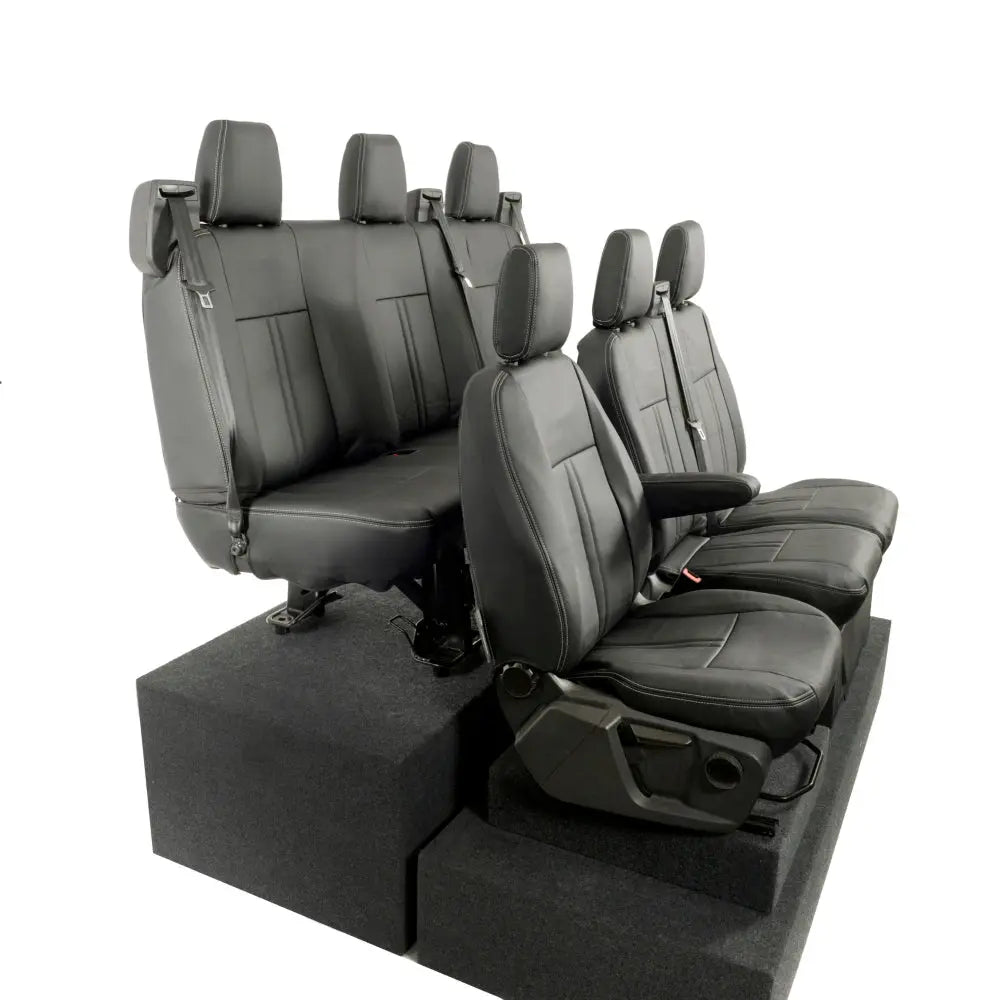 Ford Transit Custom Tailored Leatherette Seat Covers (2013-2023) - UK Custom Covers
