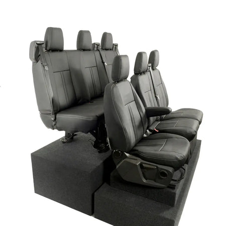 Ford Transit Custom Tailored Leatherette Seat Covers (2013-2023) - UK Custom Covers