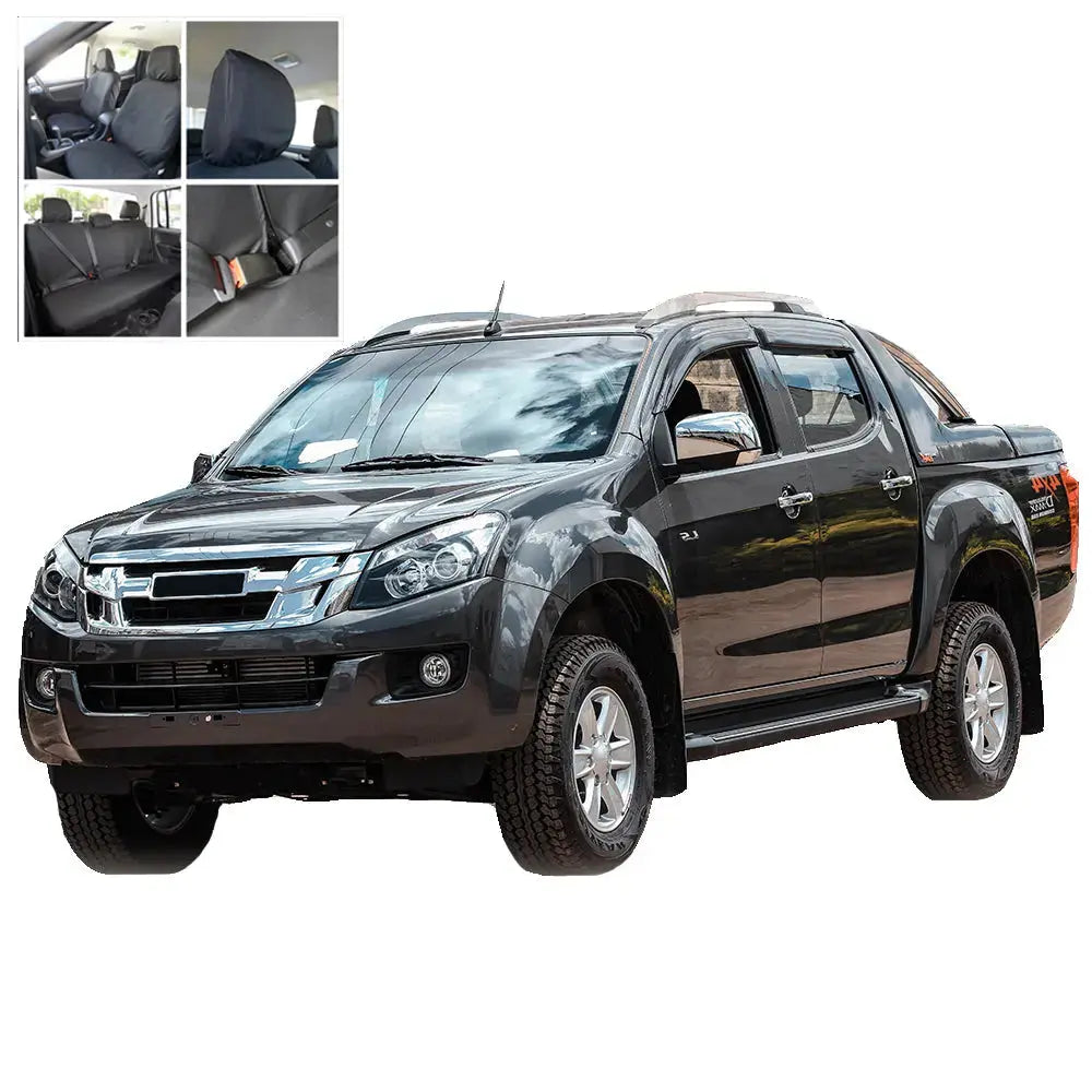 Isuzu D Max (Inc Tipper) Tailored PU Seat Covers - UK Custom Covers