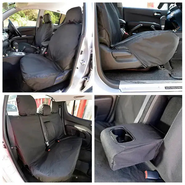 Mitsubishi L200 Tailored PU Seat Covers - UK Custom Covers