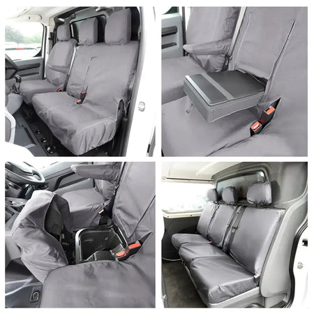Vauxhall Vivaro Tailored PU Seat Covers - UK Custom Covers
