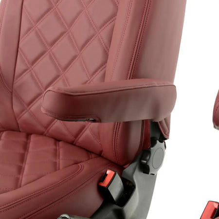 VW T5 / T5.1 Transporter Tailored Leatherette Seat Covers (2003-2015) - UK Custom Covers