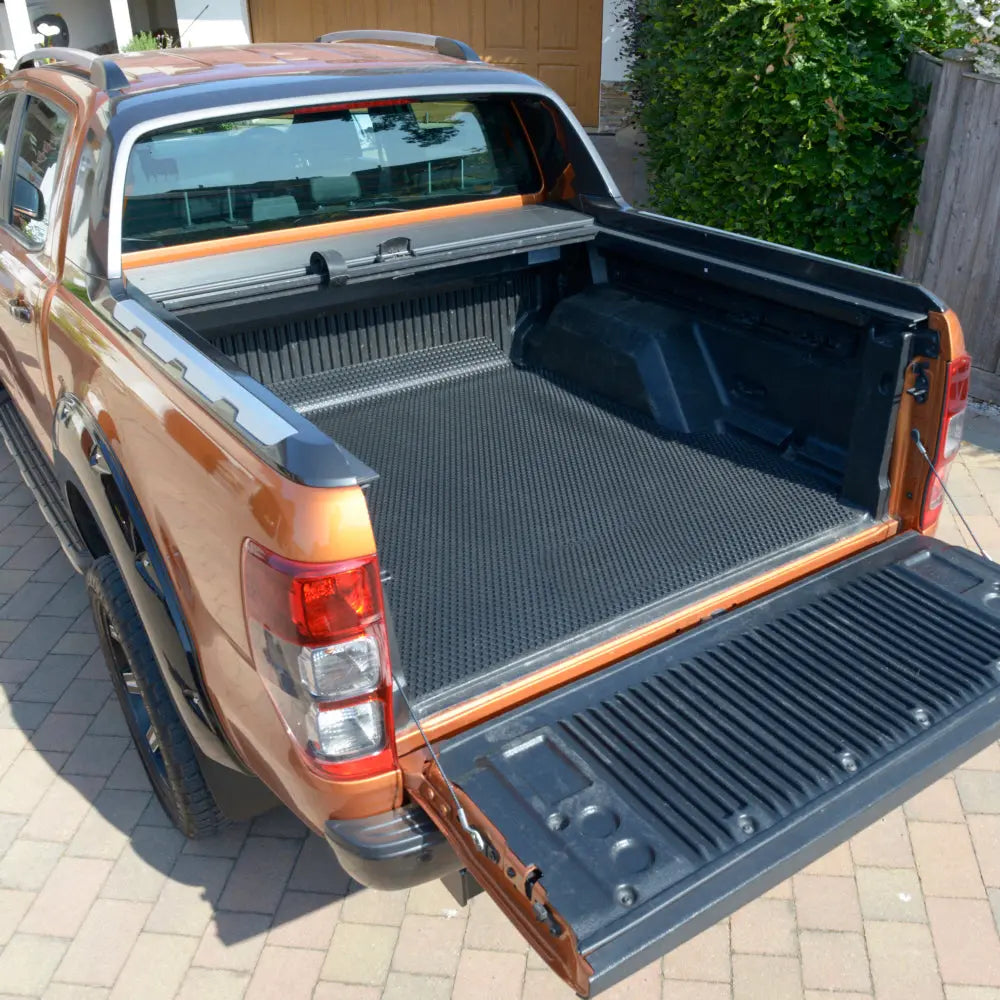 Ford Ranger Wildtrak Rear Rubber Floor Mat (2019-2023) - UK Custom Covers