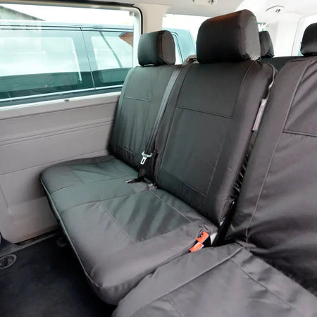VW T6 / T6.1 Shuttle Tailored PU Seat Covers (2015 Onwards) - UK Custom Covers