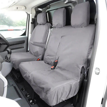Peugeot Expert Tailored PU Seat Covers - UK Custom Covers