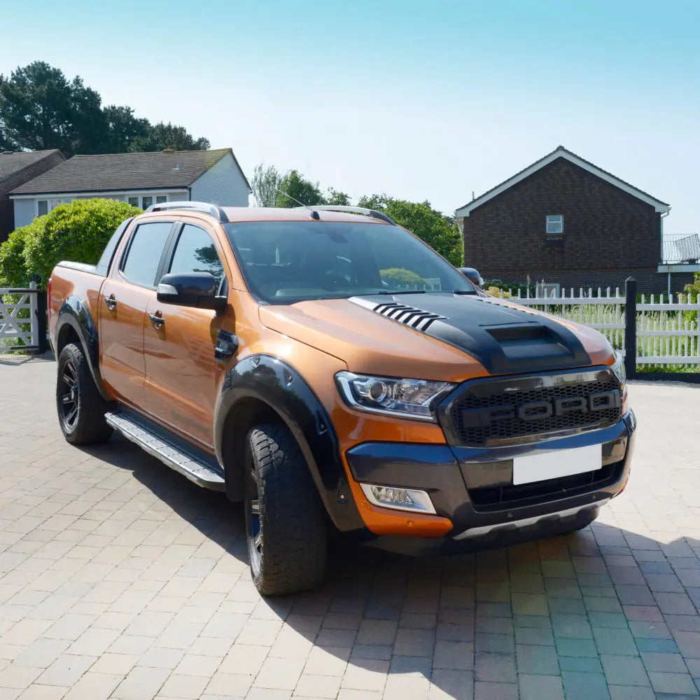 Ford Ranger Wildtrak Rear Rubber Floor Mat (2019-2023) - UK Custom Covers